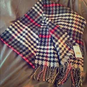 Cejon Modern Houndstooth Italian Scarf